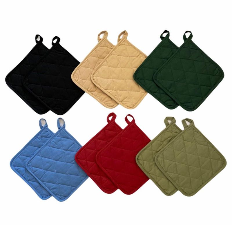 Manoplas de Cocina Classic Home 20 cm Pack de 12 de Algodón
