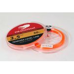 Línea de pesca DRAGONtail Tenkara 30 m Tamaño 3.5 Naranja