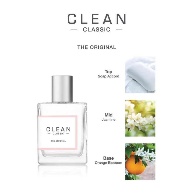 Perfume CLEAN CLASSIC The Original vegano no irritante 60 ml