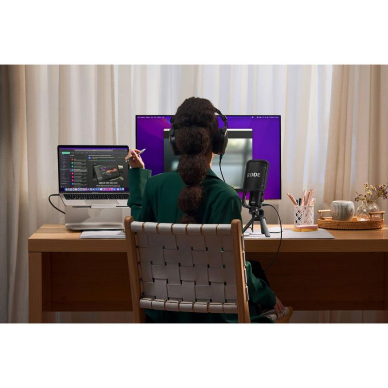 Micrófono StreamEye Rode NT-USB+ con USB-C – Paquete