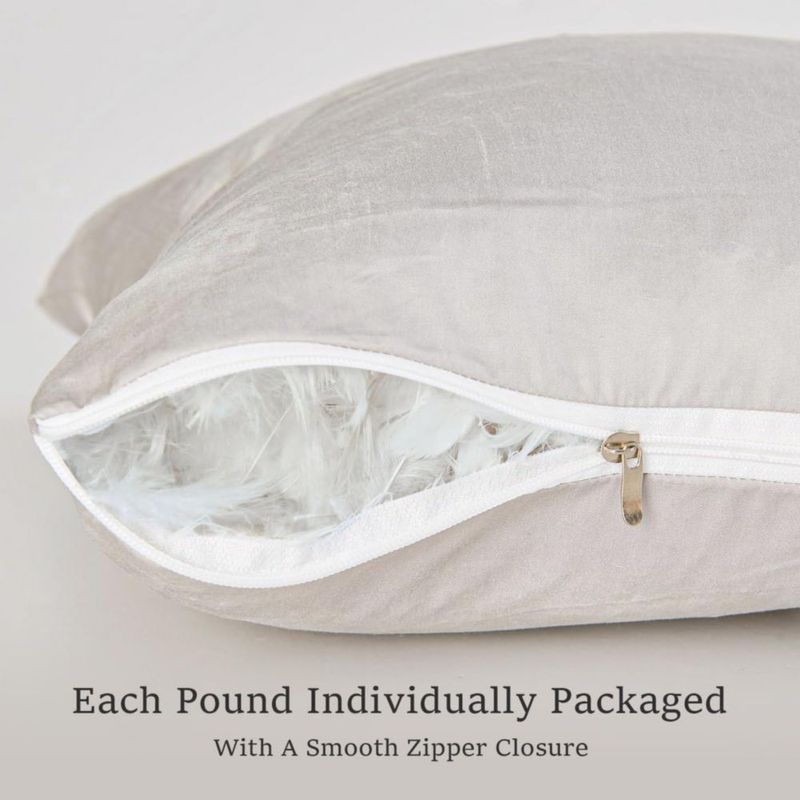 Relleno para almohada MOOX 18 kg Mezcla de plumón y plumas (DIY)