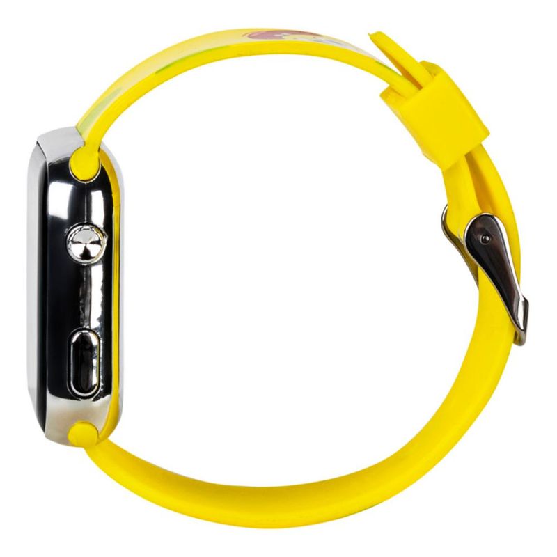 Reloj digital Accutime Bob Esponja LED amarillo para niños