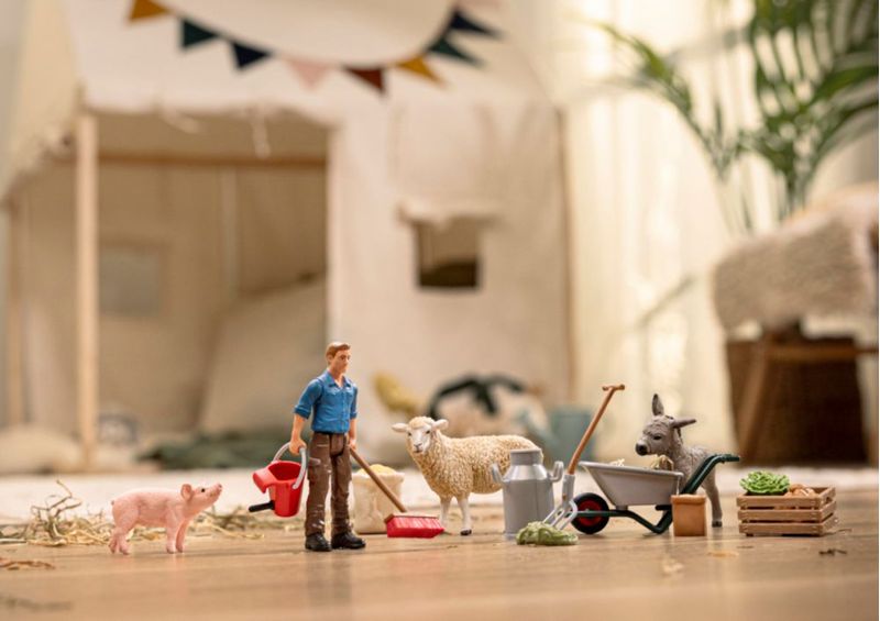 Paquete Schleich Mundo Granja 19 piezas 72287
