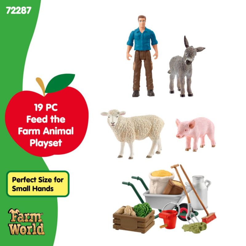 Paquete Schleich Mundo Granja 19 piezas 72287