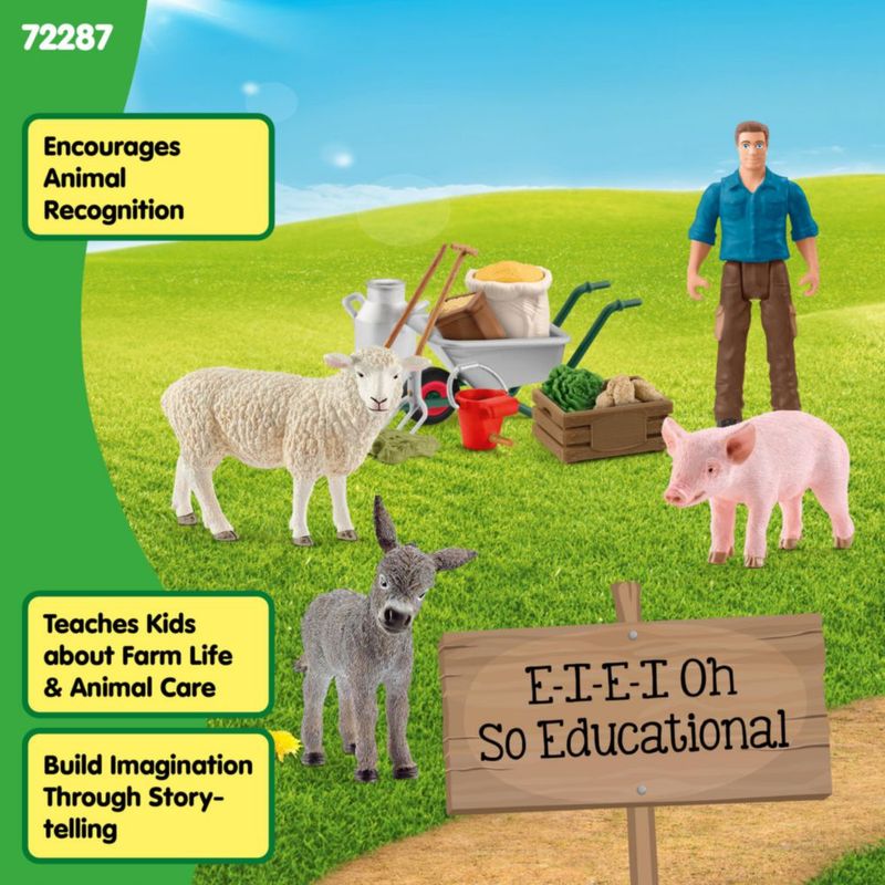Paquete Schleich Mundo Granja 19 piezas 72287