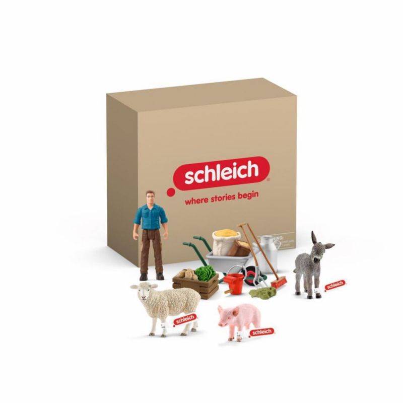 Paquete Schleich Mundo Granja 19 piezas 72287