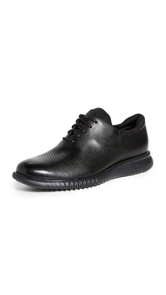Zapato Oxford Cole Haan 2.Zerogrand Laser Cuero Negro 11.5