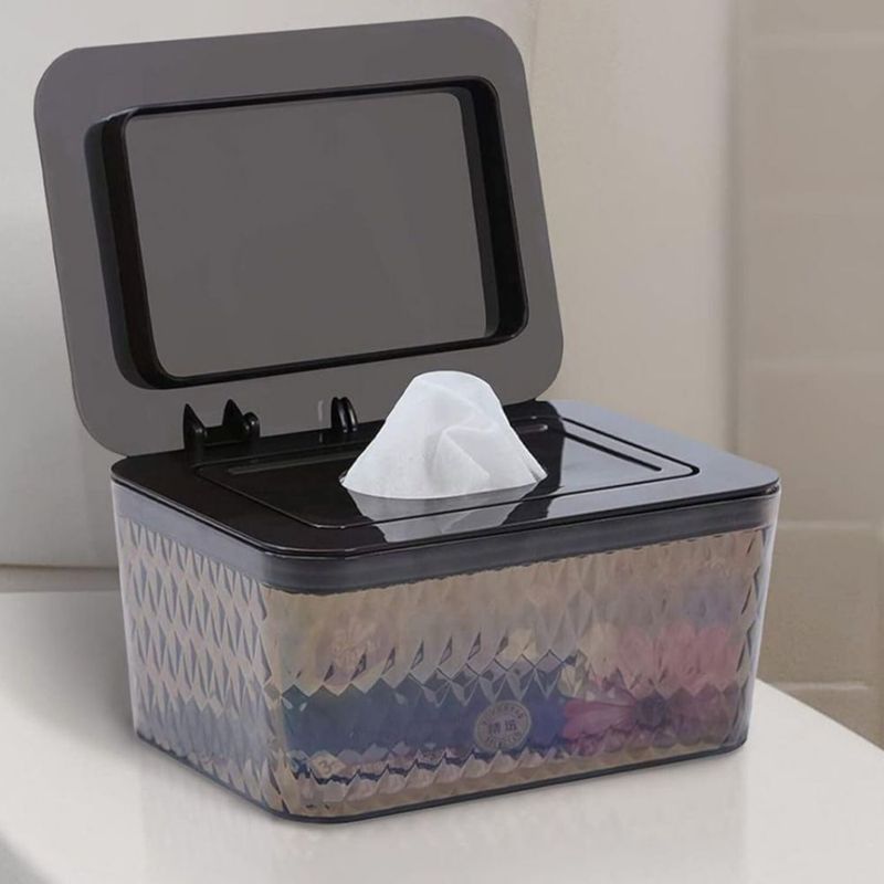 Dispensador de Toallitas HSWT Pack 3 a prueba de polvo y antideslizante
