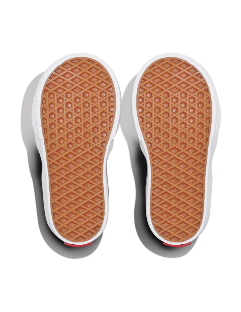 Zapatilla Vans Brooklyn LS V para Niños Negro/Blanco Talla 13
