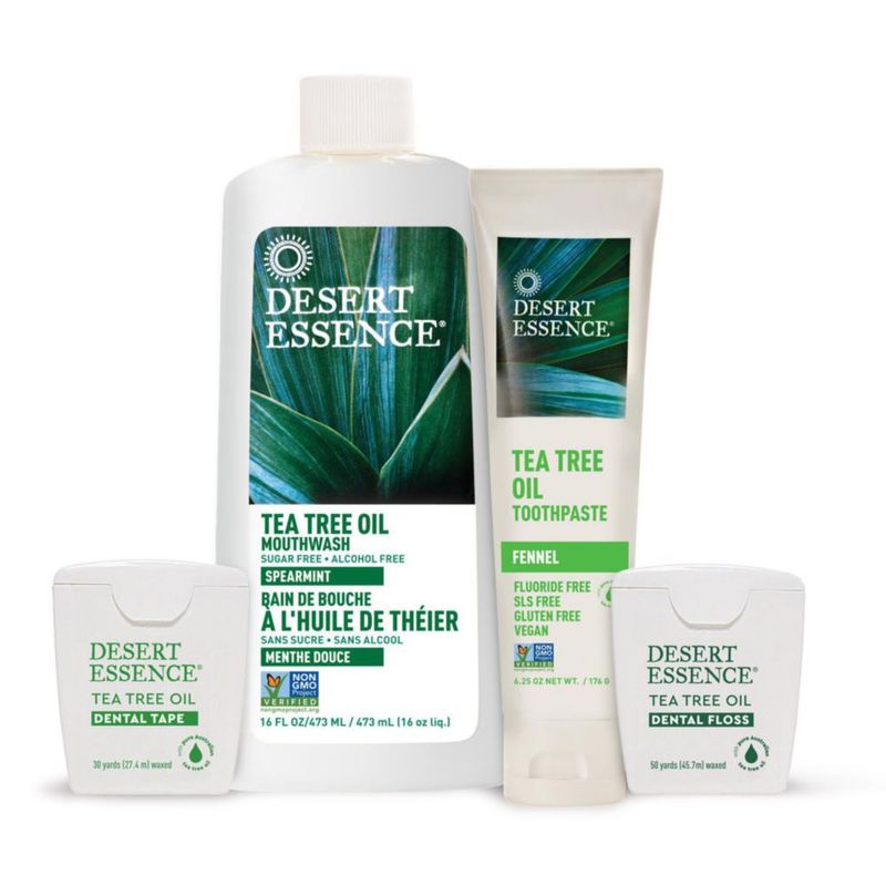 Pasta de dientes Desert Essence 176 g Árbol de té y Hinojo