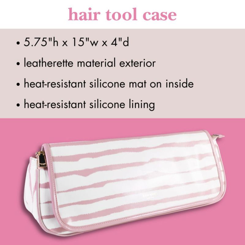 Organizador de herramientas para el cabello Kate Spade New York 15x10 cm Rayas