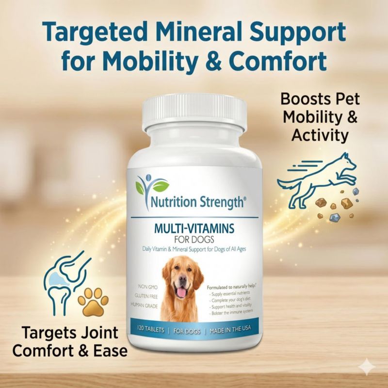 Multivitamínicos Nutrition Strength para Perros - 120 Tabletas