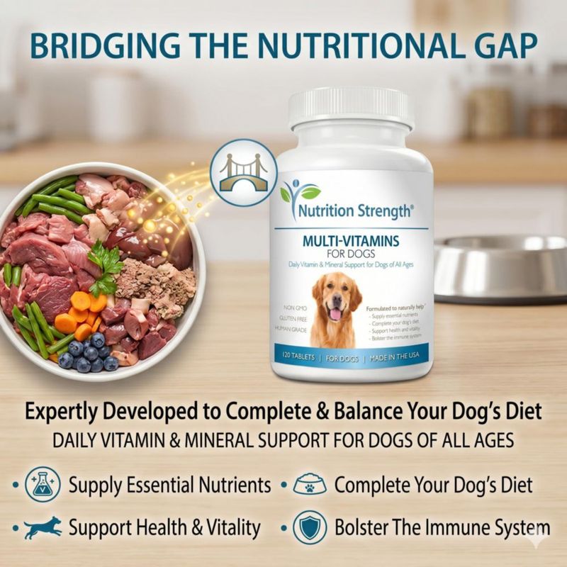 Multivitamínicos Nutrition Strength para Perros - 120 Tabletas