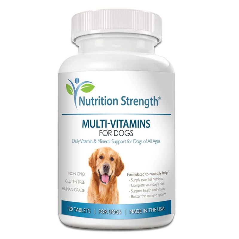 Multivitamínicos Nutrition Strength para Perros - 120 Tabletas