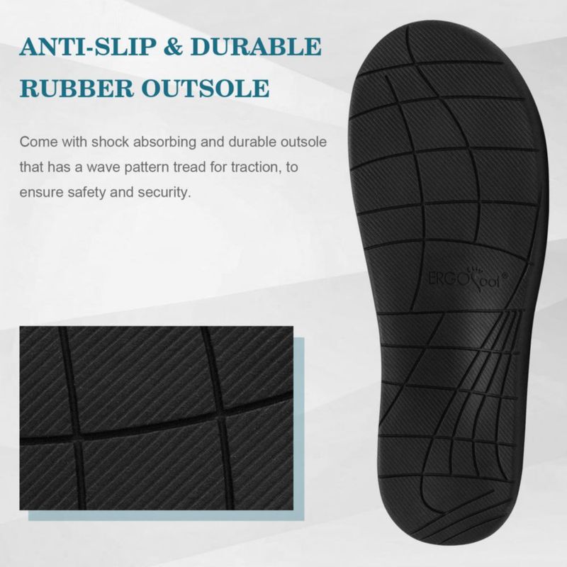 Zapatilla ERGOfoot W9/W8 con Soporte del Arco Ortopédico