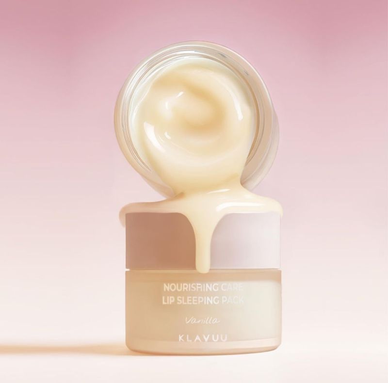 Bálsamo Labial KLAVUU Mascarilla Nocturna de Bayas y Vainilla