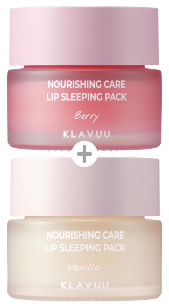 Bálsamo Labial KLAVUU Mascarilla Nocturna de Bayas y Vainilla