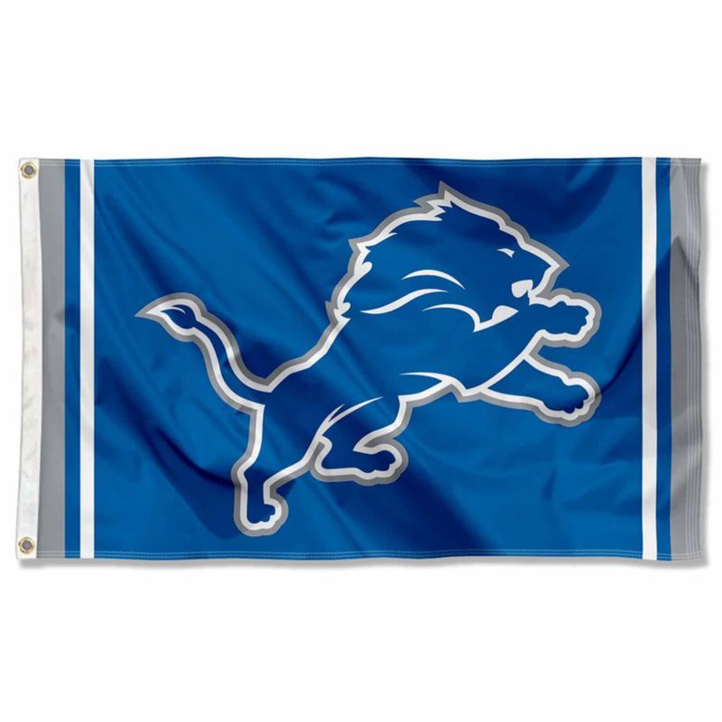 Bandera WinCraft Detroit Lions 91 cm x 152 cm