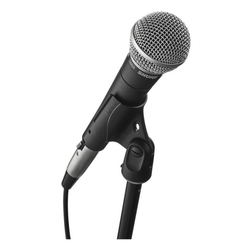 Micrófono Shure SM58‑LC con cable XLR de 3 m