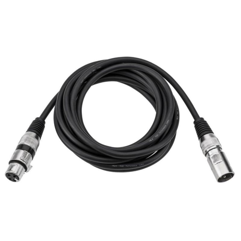 Micrófono Shure SM58‑LC con cable XLR de 3 m