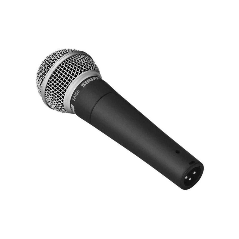 Micrófono Shure SM58‑LC con cable XLR de 3 m