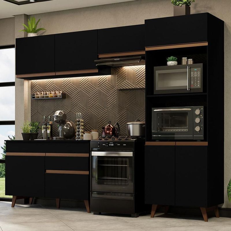 Cocina integral completa modular madesa 260cm 09