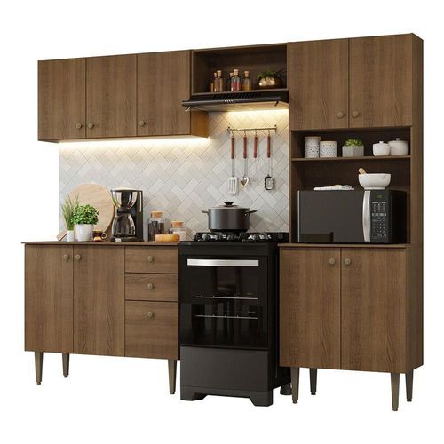 Cocina integral completa modular madesa gourmet 235cm mm 01