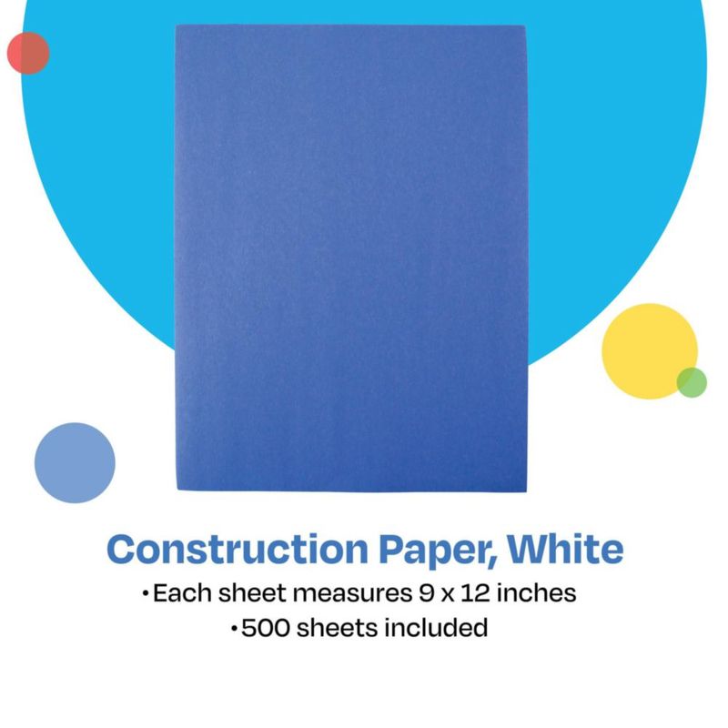 Childcraft Papel de Construcción Azul 23x30 cm 500 Hojas