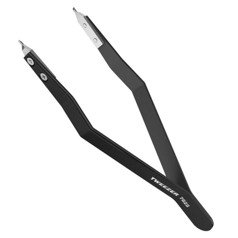 Pinzas TEXNEWS 7825 para barra de resorte y extracción de lugs – negro