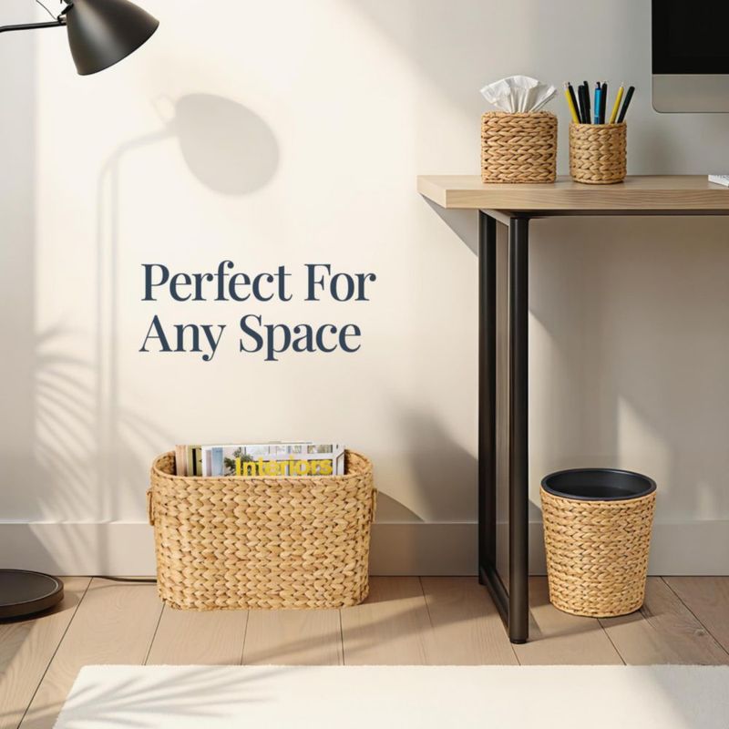 Juego de accesorios de baño Best Choice Products 27x17x41 cm Natural