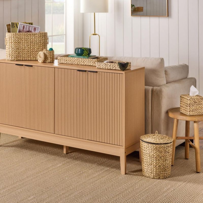 Juego de accesorios de baño Best Choice Products 27x17x41 cm Natural
