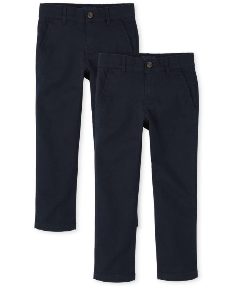PANTALONES The Children's Place talla 8 color azul marino – pack de 2