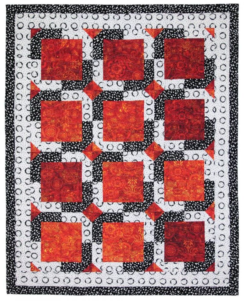 Patrón de Costura Fabric Café – Libro de Colchas de 3 Yardas