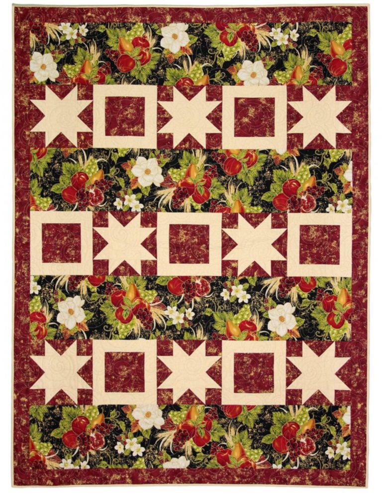 Patrón de Costura Fabric Café – Libro de Colchas de 3 Yardas