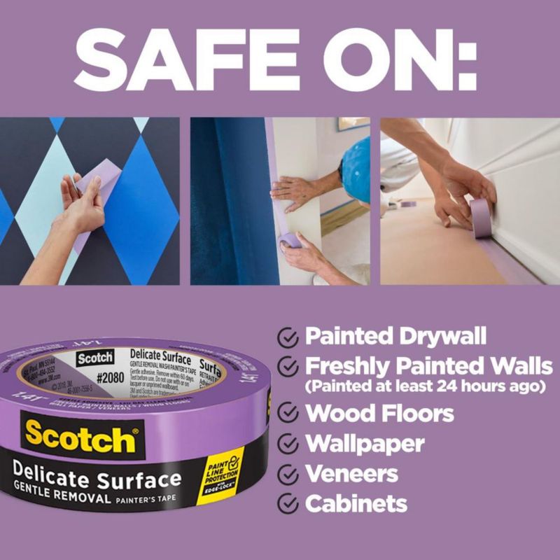 Cinta de Pintor Scotch 24 cm x 18 m (paquete de 12)