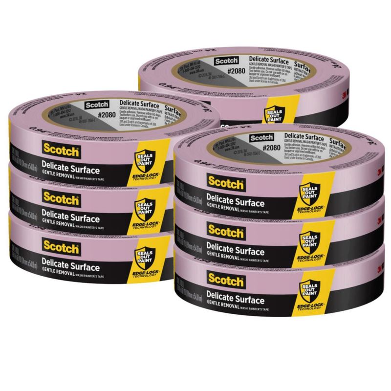 Cinta de Pintor Scotch 24 cm x 18 m (paquete de 12)