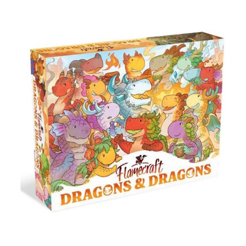 JUEGO DE MESA Asmodee Flamecraft: Dragones y Dragones – Expansión