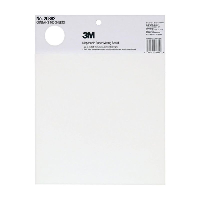 Tablero de Mezcla de Papel Descartable 3M 25 cm × 33 cm 100 Hojas