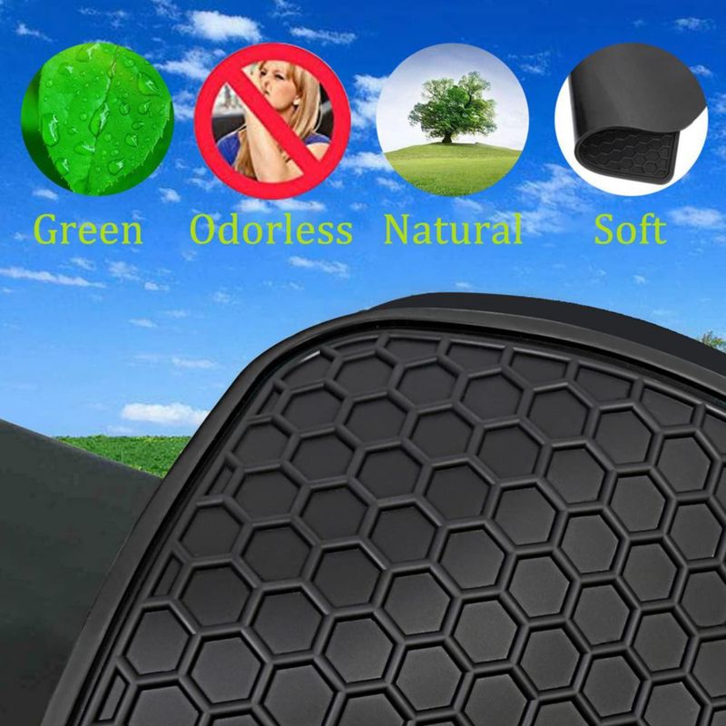Alfombrillas de goma para Honda Odyssey 2018-2025 Lwope color negro