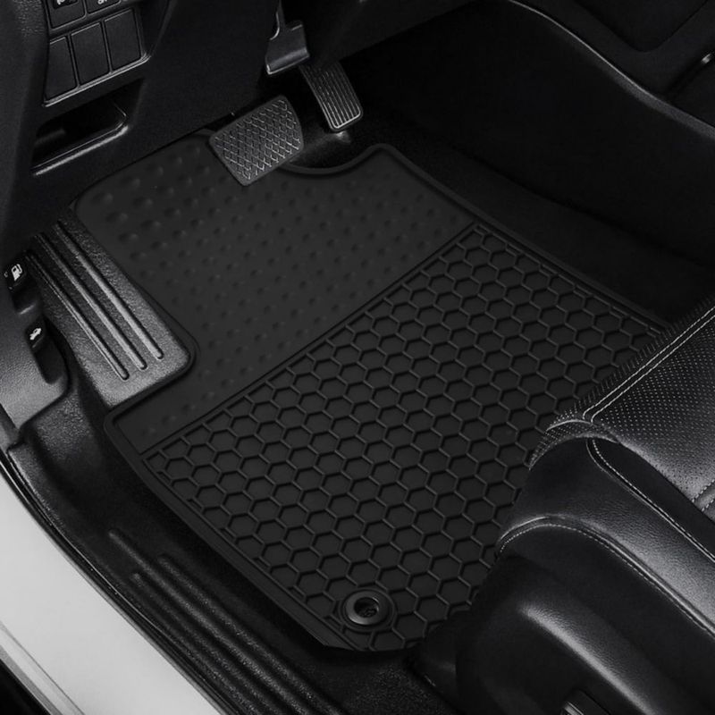 Alfombrillas de goma para Honda Odyssey 2018-2025 Lwope color negro