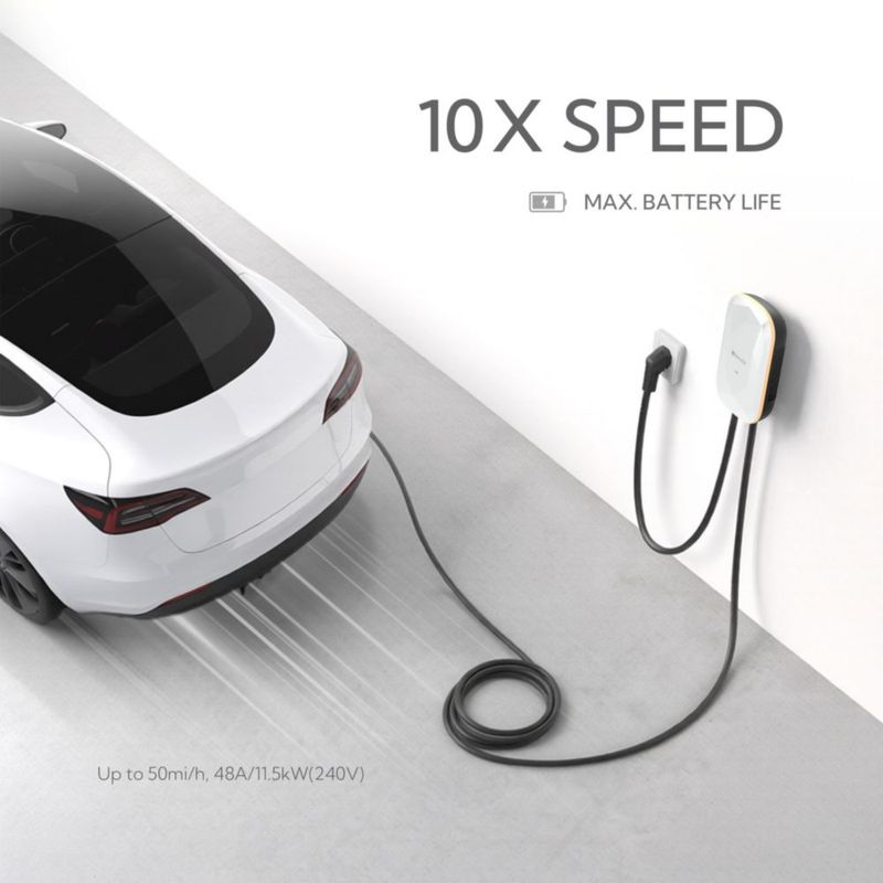 Cargador EV RIPPLEON 96 kW 240 V 40 A Enchufe NEMA