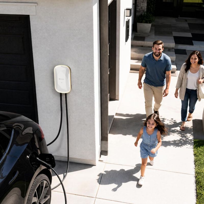 Cargador EV RIPPLEON 96 kW 240 V 40 A Enchufe NEMA