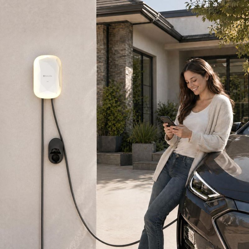 Cargador EV RIPPLEON 96 kW 240 V 40 A Enchufe NEMA