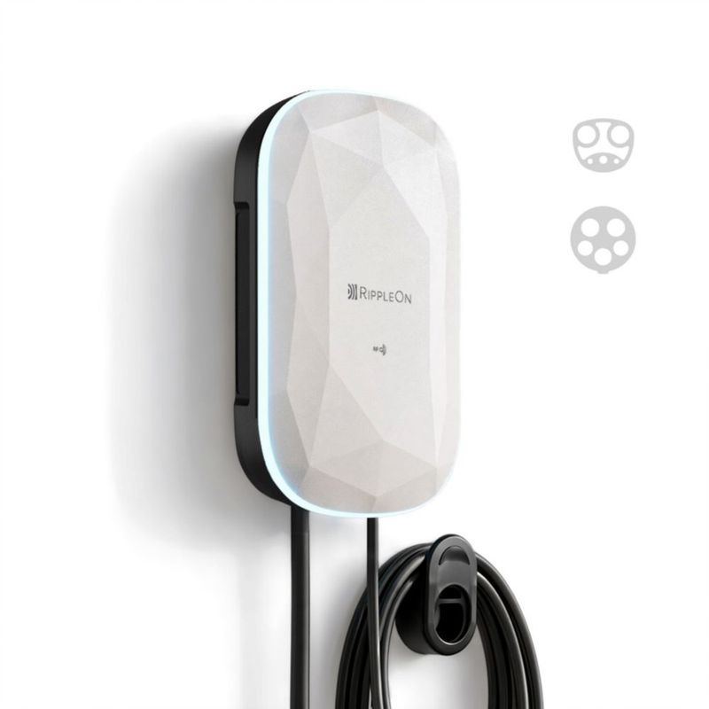 Cargador EV RIPPLEON 96 kW 240 V 40 A Enchufe NEMA