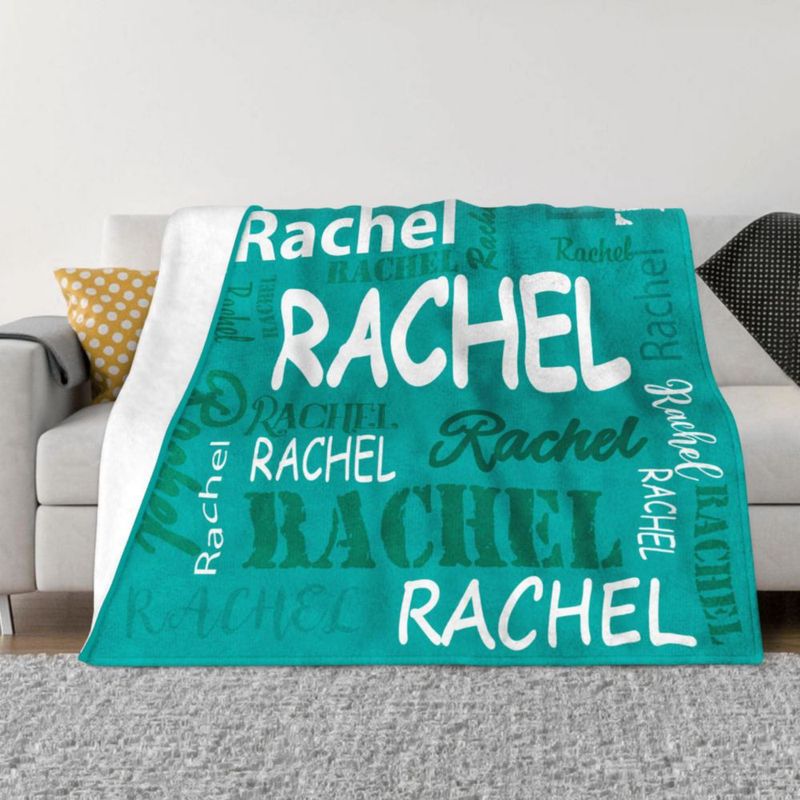Manta Corissy Personalizada de Franela 76 cm x 102 cm
