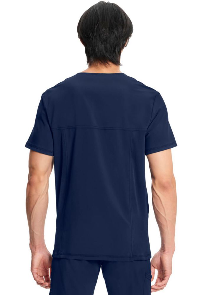 Blusa Cherokee Cuello en V con 3 Bolsillos y Estiramiento 360°