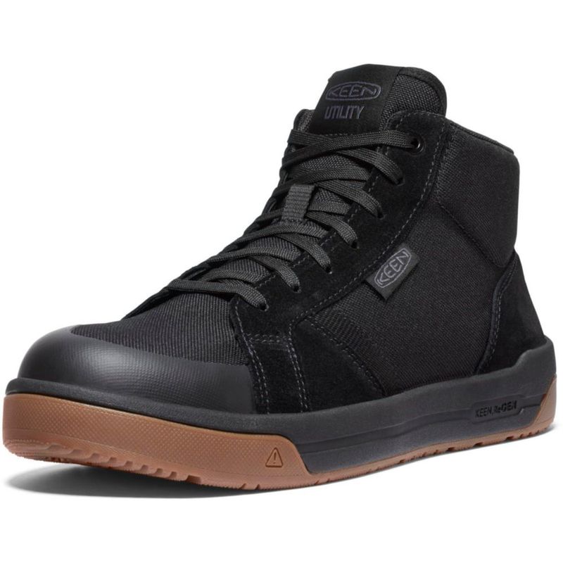Zapatos KEEN Utility Kenton Mid Negro/Gum 10 D (M)
