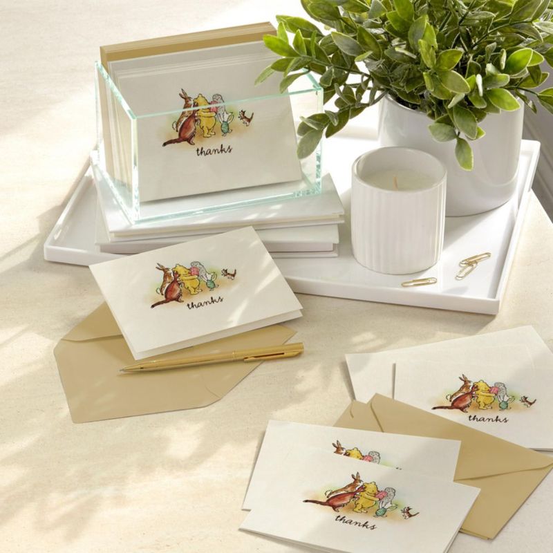 Tarjetas de agradecimiento Hallmark 20 unidades Winnie the Pooh