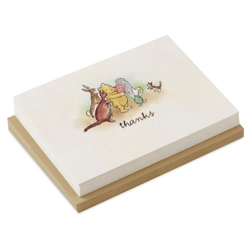 Tarjetas de agradecimiento Hallmark 20 unidades Winnie the Pooh