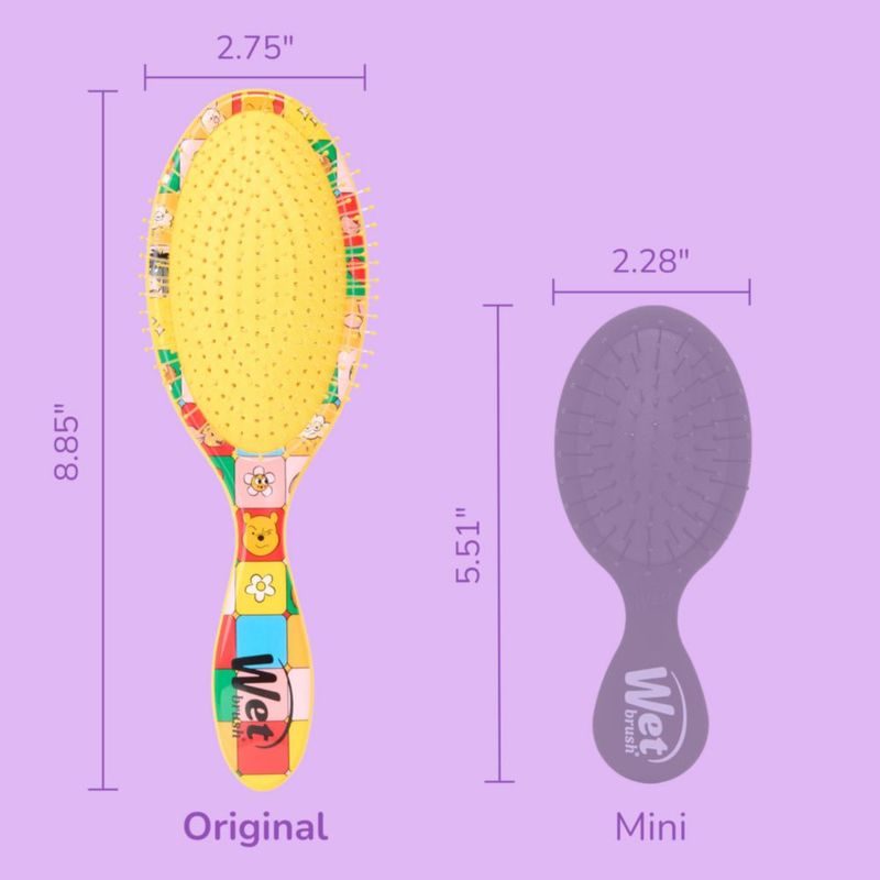 Cepillo Desenredante Wet Brush Disney Winnie The Pooh Original